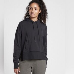 Womens ATHLETA Mission Hoodie | Black